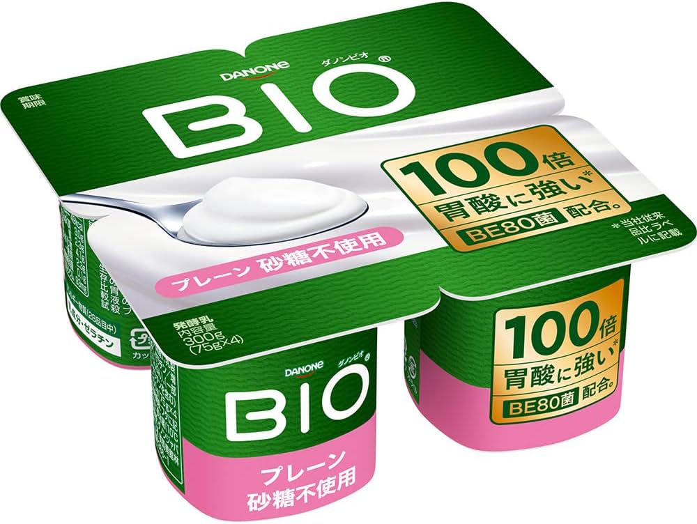Amazon.co.jp: [冷蔵]ダノンビオ プレーン・砂糖不使用 ヨーグルト