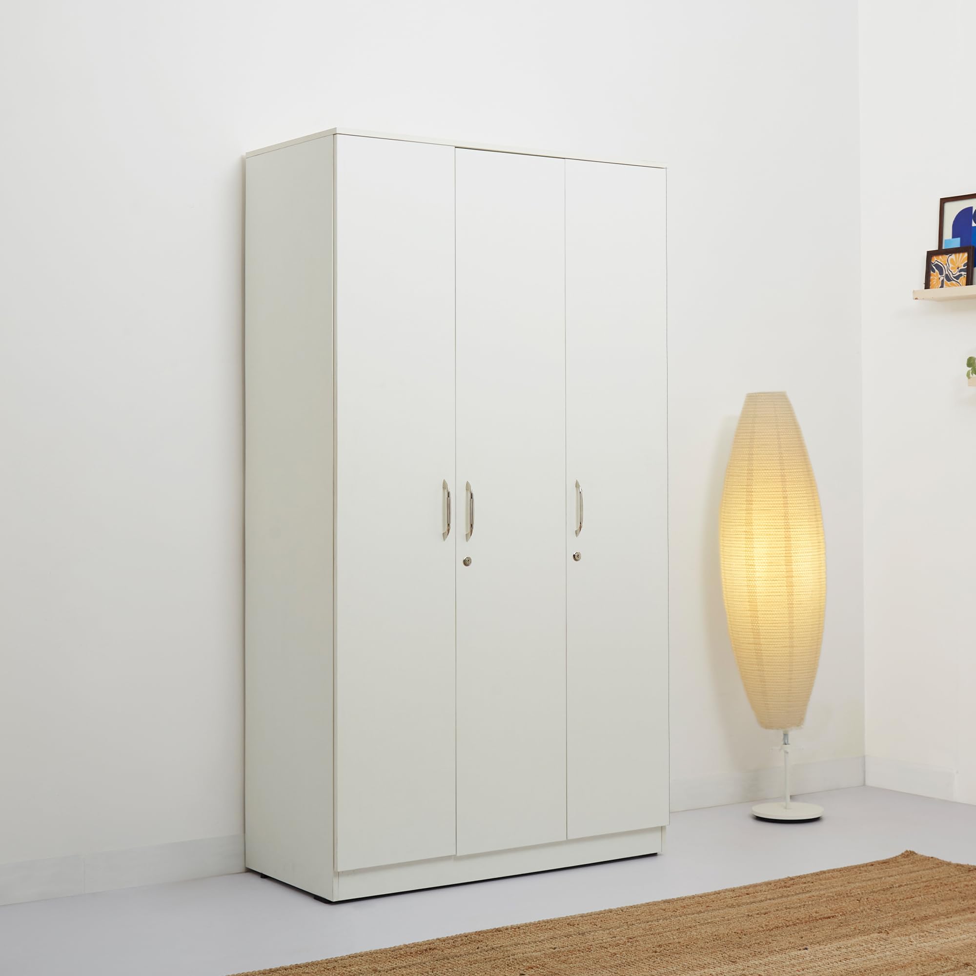 See full amazon price history chart for Green Soul Merlin | Engineered Wood 3 Door Wardrobe, Cabinet Storage and Everyday Utility| Multiple Shelves to Organise Clothes|3 Years Warranty (White) Installation Provided Green Soul Merlin | Engineered Wood 3 Door Wardrobe, Cabinet Storage and Everyday Utility| Multiple Shelves to Organise Clothes|3 Years Warranty (White) Installation Provided (B0D22PSDB9) Amazon Price History, Amazon Price Tracker