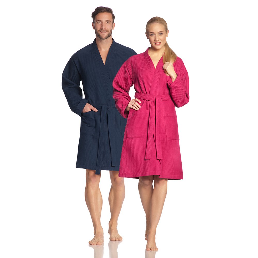 Vossen Damen & Herren Bademantel "Rom"