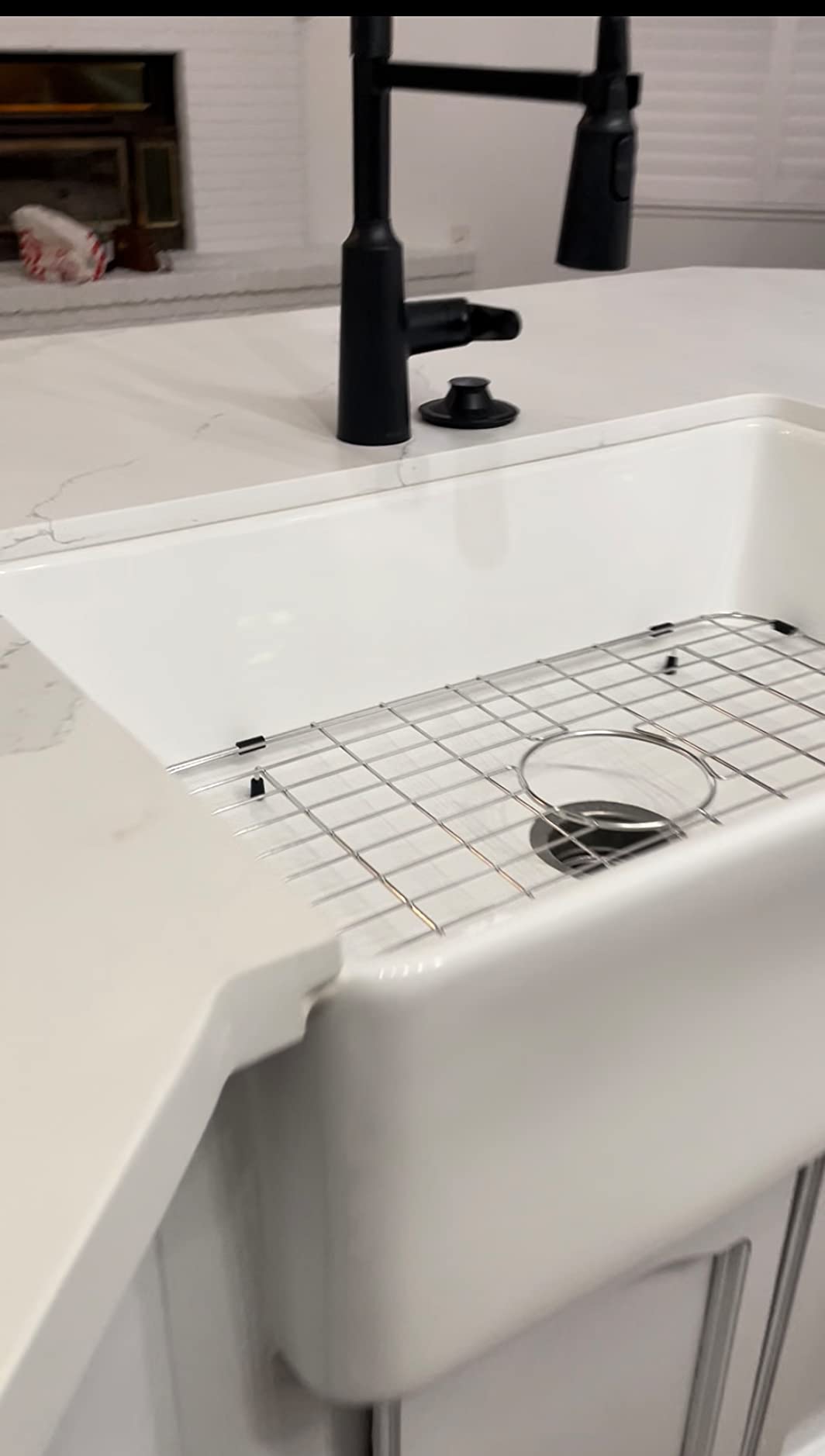 11/mo Finance ALWEN 30 inch Fireclay Kitchen Sink Farmhouse