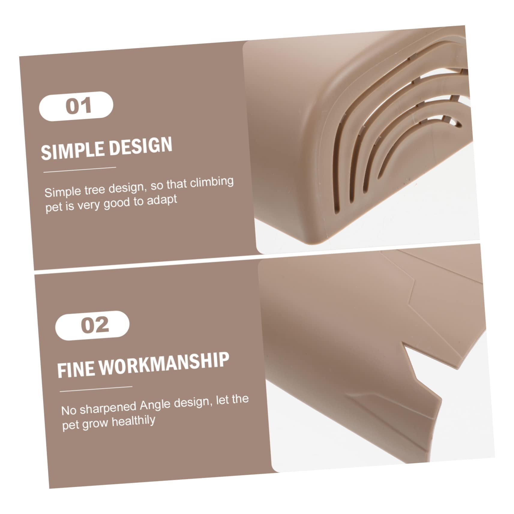 HANABASS 2pezzi Caverna Decorativa Per Rettili Rifugio Artificiale Plastica Per Piccole Lucertole e Rettili Simulazione Realistica Per Terrari e Habitat Naturali