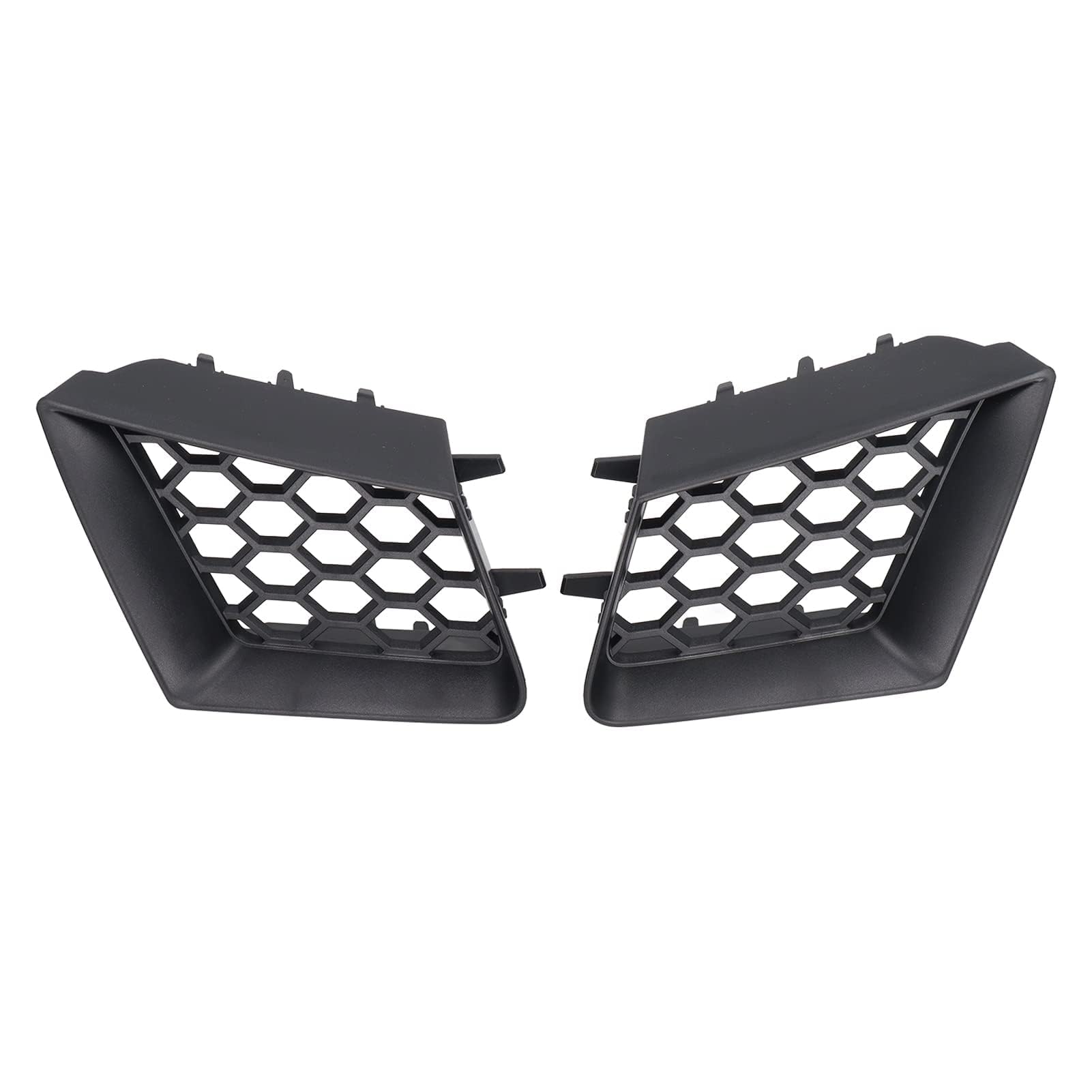 Parachoques delantero, 2 piezas de rejilla izquierda derecha de repuesto para Seat Cordoba 6L 2002-2009, negro brillante, posición de montaje delantera izquierda/delantera derecha