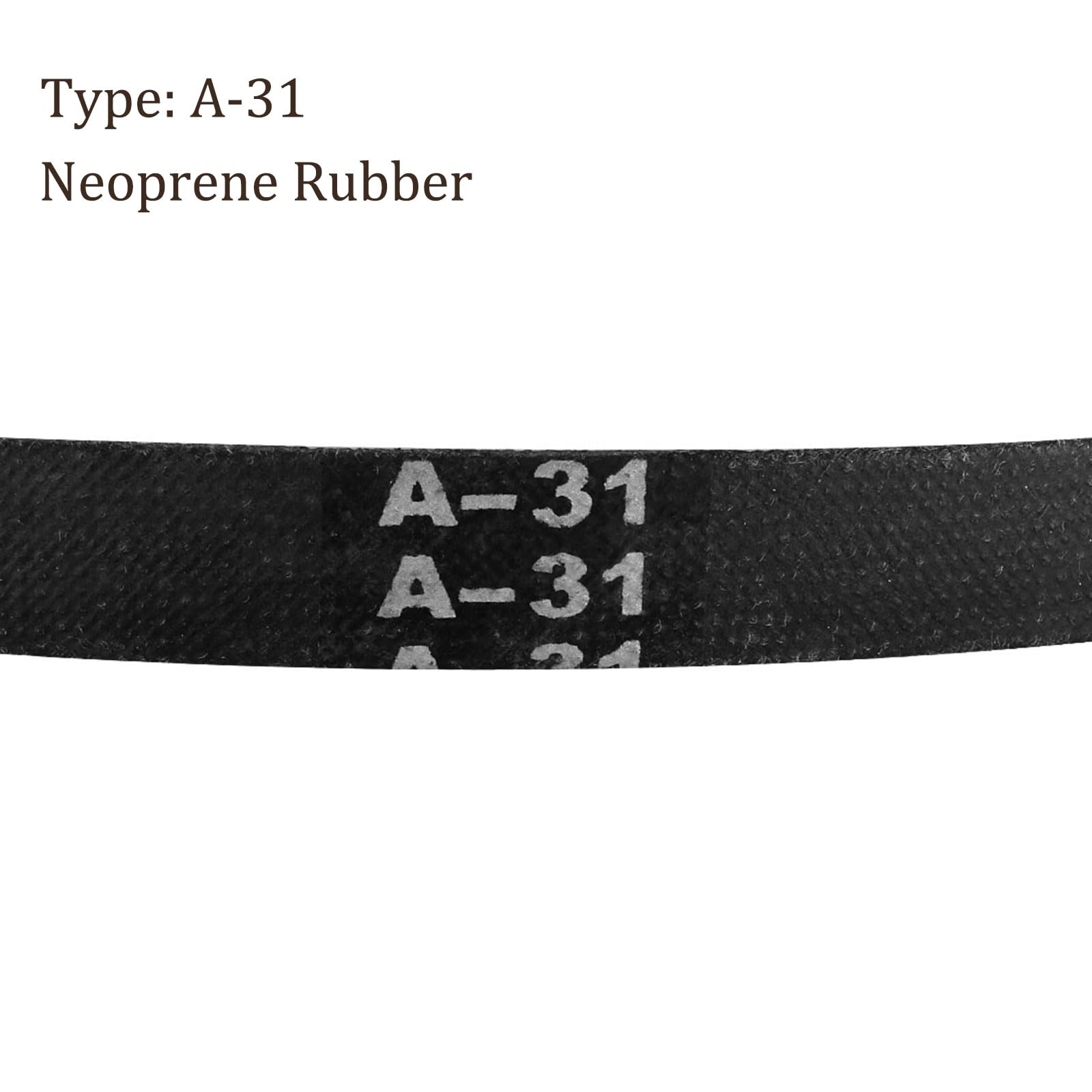 A-31 Transmisión Trapezoidal Correa 31 Pulgadas Interior Circunferencia A-Sección Goma