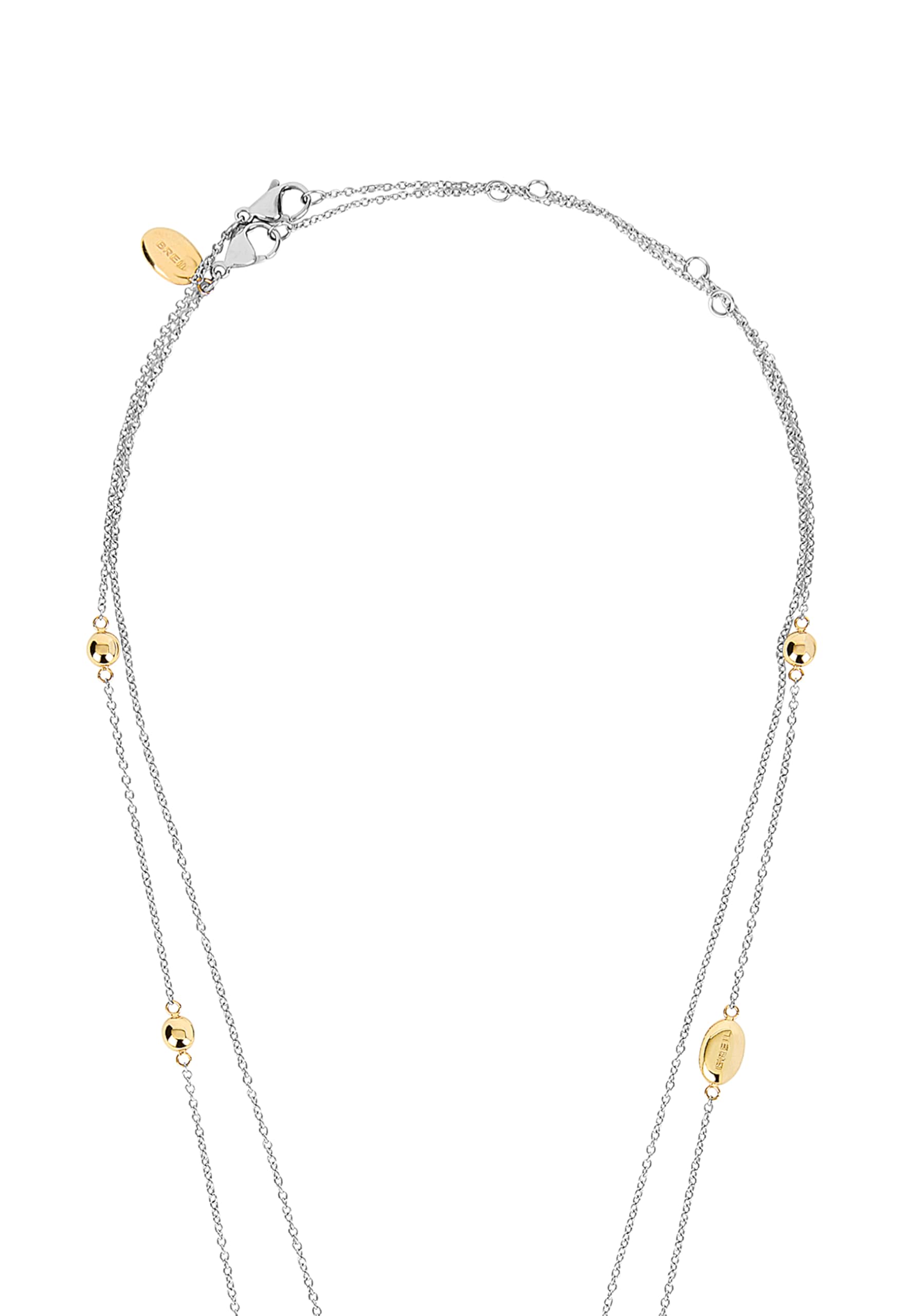 Breil, Collana Donna in Acciaio, Cristalli | Collezione MOONLIGHT, Collana, Dimensione 54 cm, Gioiello idee regalo donna