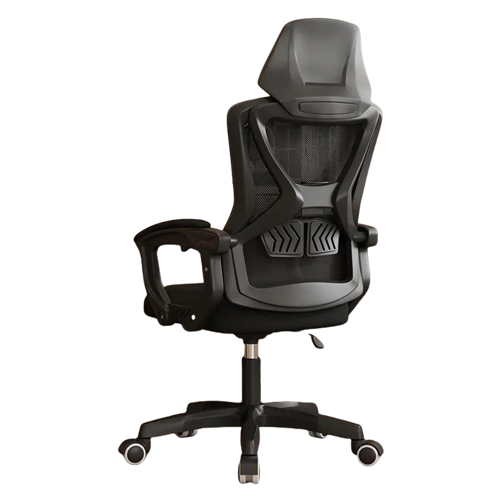 METTEOR Gaming & Office Chair with Adjustable Recline Breathable Mesh Headrest - table Cuter Chair for Smals t for Home Study & Work (Black B)