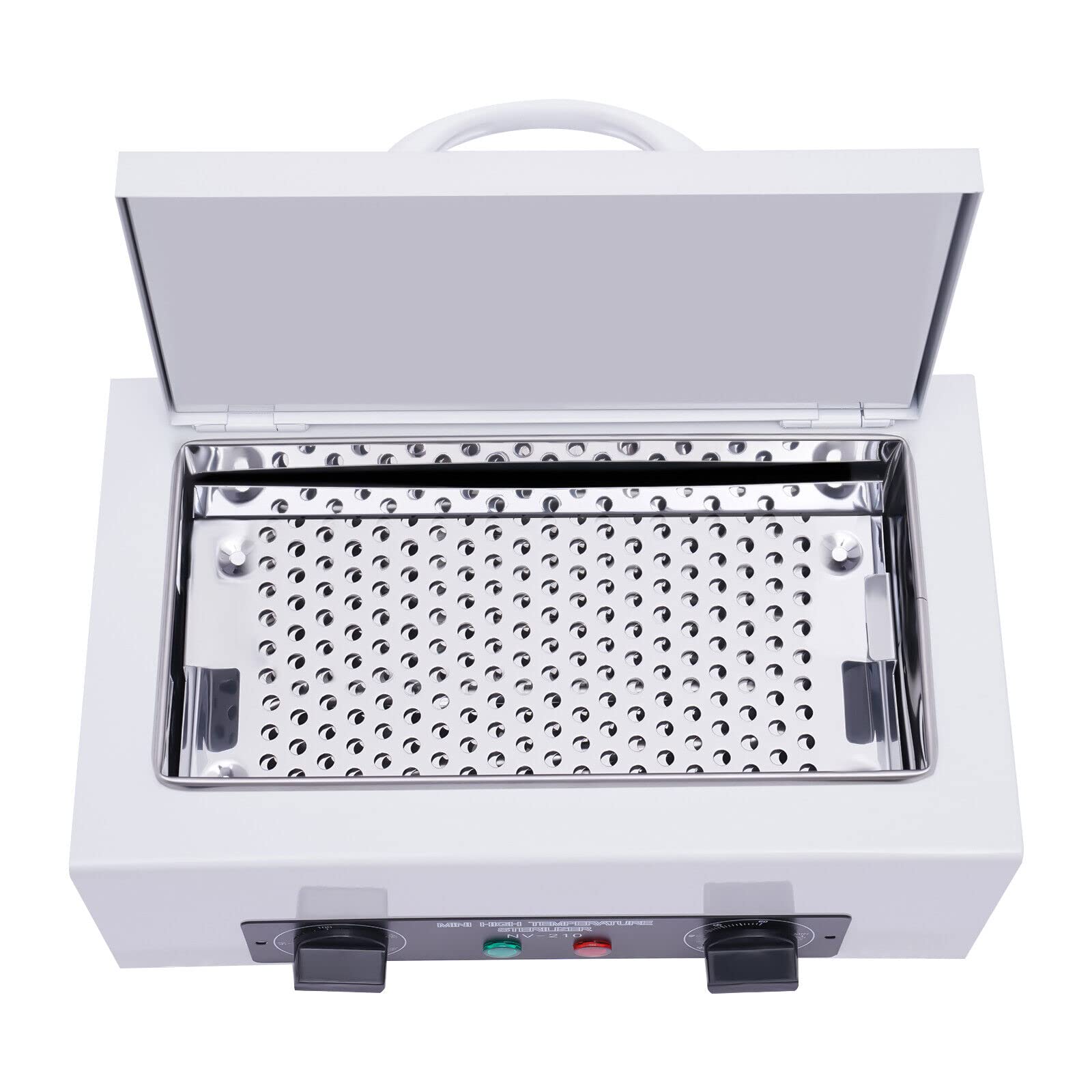 Sterilizzatore ad aria calda disinfezione cosmetici cura dei piedi tatuaggi unghie bit studio 300 W