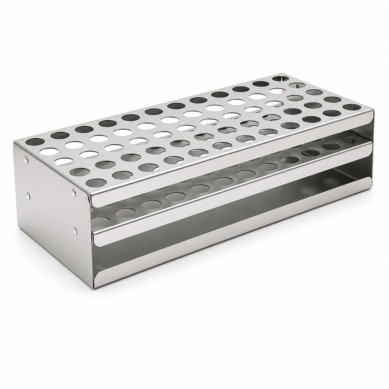 RLK Enterprises Stainless Steel Test Tube Stand 18mm x 36 Holes | SS 304 Test Tube Holder Rack | Rust Resistant, Autoclavable | Laboratory, School, College, Hospital & Research Use-image-13