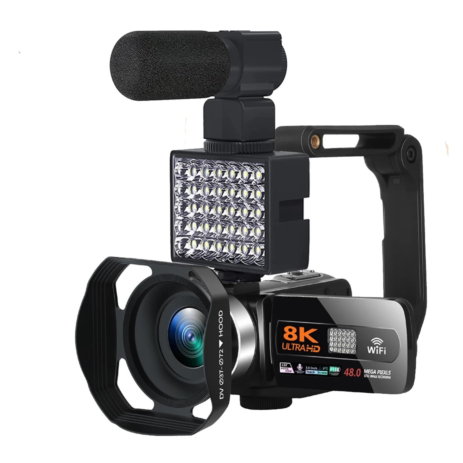8K ビデオカメラ⭐48MP YouTube ウェブカメラ ナイトビジョン 8K ビデオカメラ⭐48MP YouTube ウェブカメラ ナイトビジョン Amazon