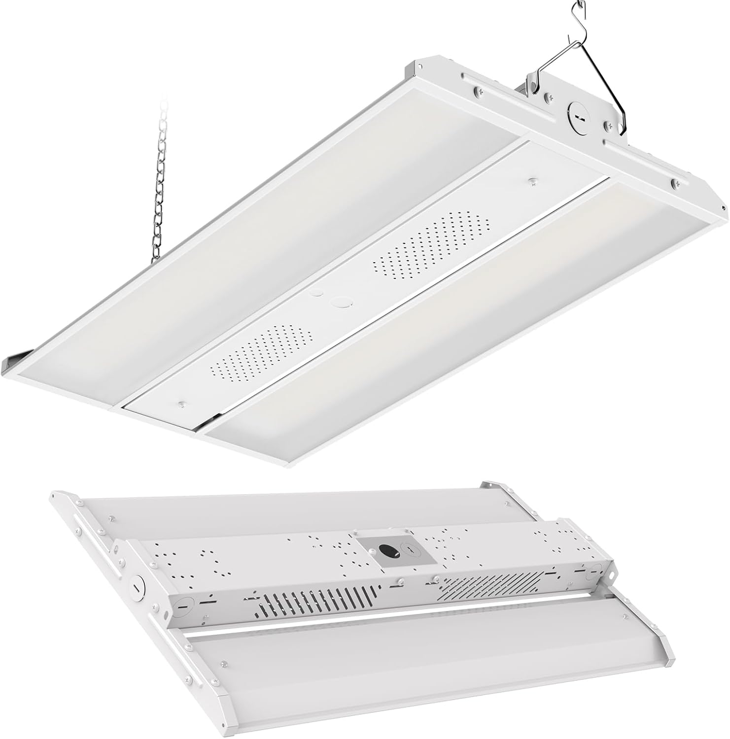 HYPERLITE High Bay LED Shop Light 2FT 165W 23100lm Linear LED High Bay