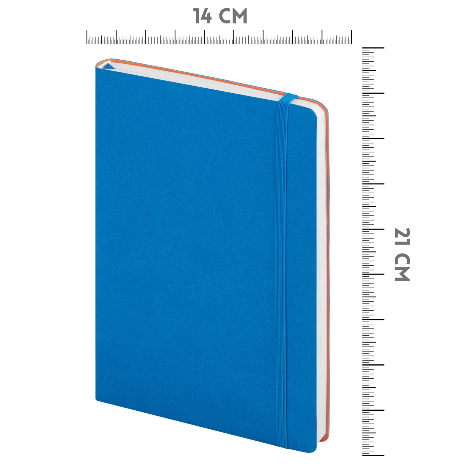 Notes Personalizzati con Logo, Gadget Aziendale 14x21 Flessibile Promozionale per Aziende e Omaggi a Clienti di Fine Anno, Fiere, Marketing ed Eventi Pubblicitari (20)