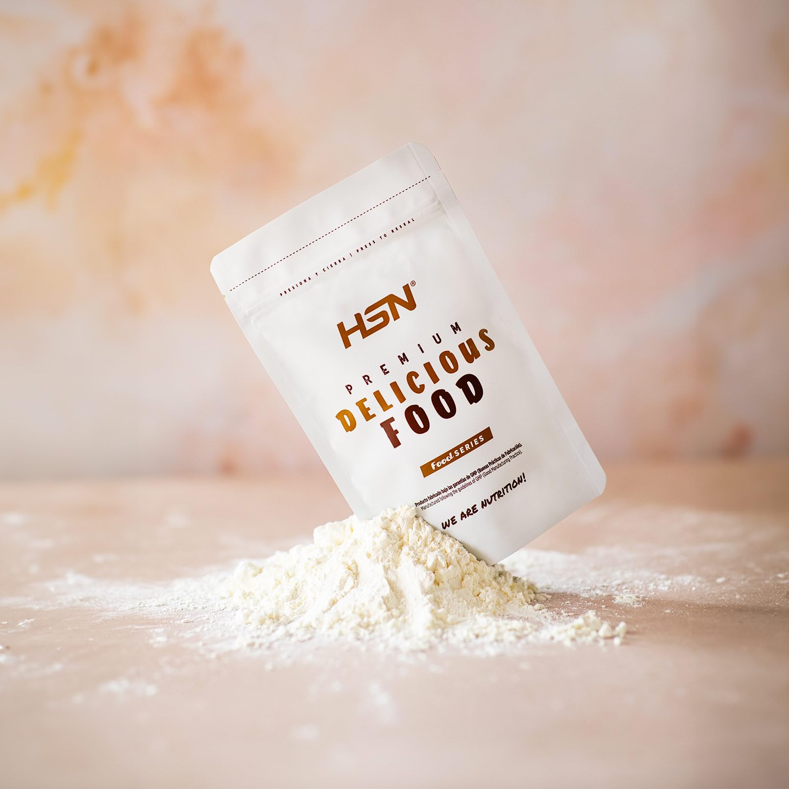 HSN Kéfir en Polvo | Sabor Natural 500g = 50 Servicios | 100% Natural Kéfir de Leche de Vaca Origen Unión Europea | Bajo en Grasa Sin Azúcares añadidos | No-GMO, Vegetariano, Sin Gluten