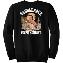 Saddleback Supply Men's Horse With No Name Crewneck Sweatshirts