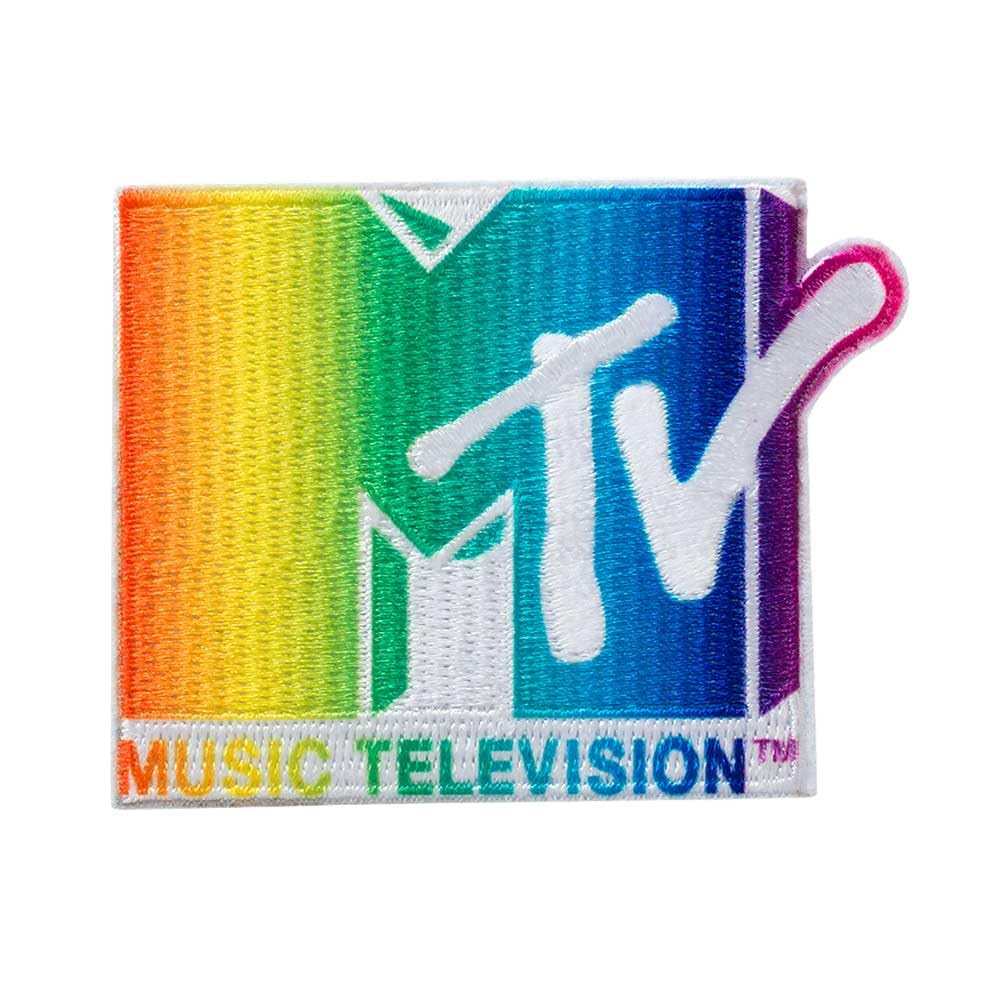 Mono-Quick 1830x MTV© Logo Applique, Iron-On Patch, Various Designs (18307 - MTV Colourful)