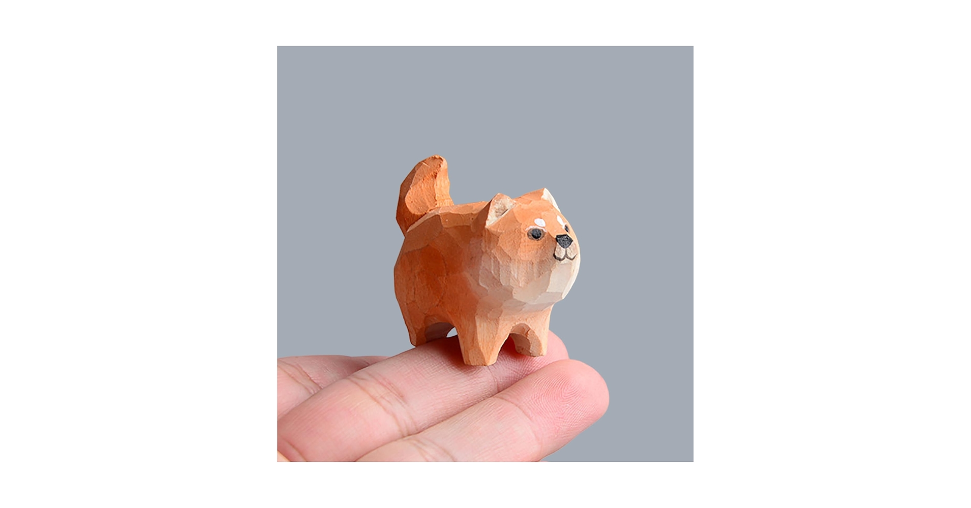 Amazon.co.jp: RemeeHi 木製 オブジェ 木彫 手作り 北欧雑貨