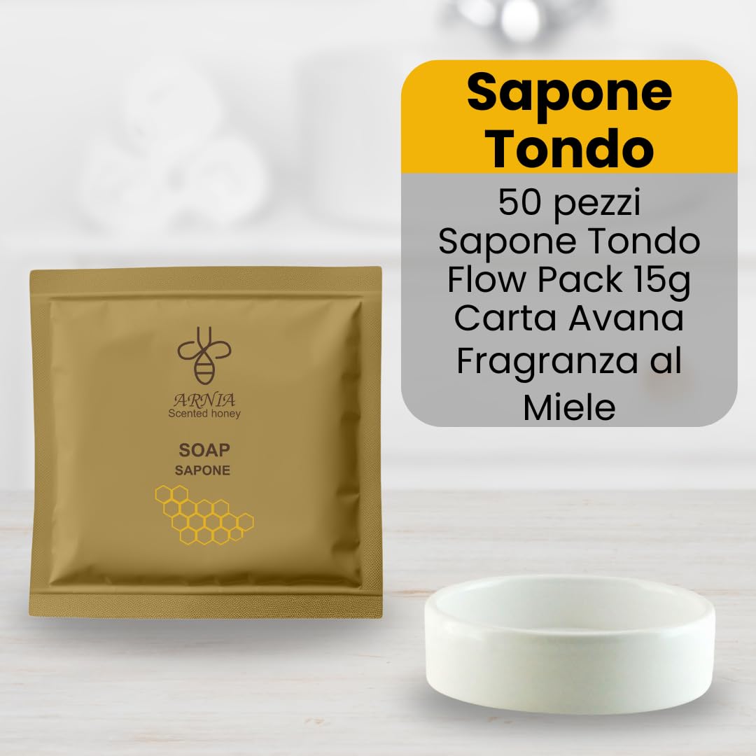 B&B Hotel Kit Cortesia Bagno Monouso 225 Pezzi Shampoo Doccia 20ml Igiene Intima 20ml Sapone Tondo Cuffie Doccia