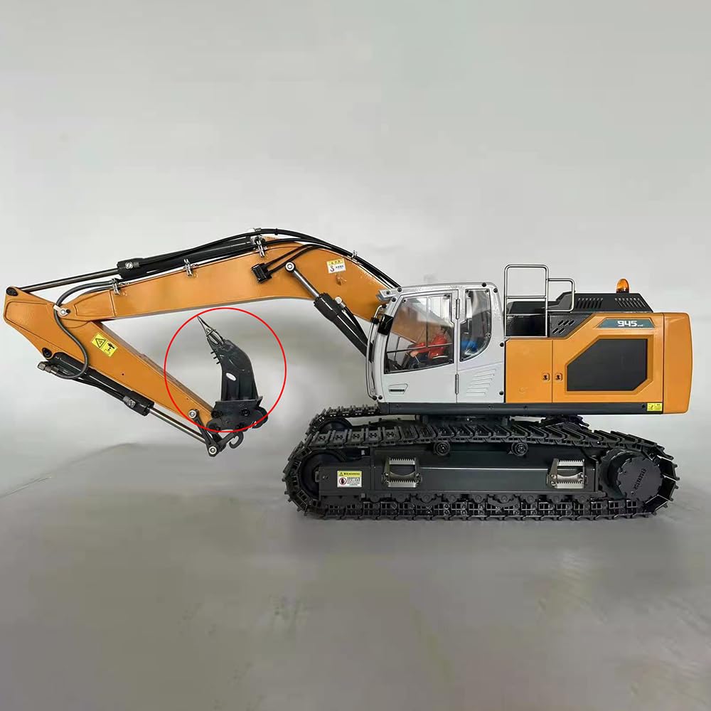 Escarificador de metal curvado para excavadora hidráulica Rc 1/14 945 piezas piezas de vehículos de construcción pesados