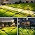 Mancra 8 Pack Solar Outdoor Lights - Bright Up to 10 Hrs, IP65 Waterproof for Patio, Lawn, Yard and Landscape