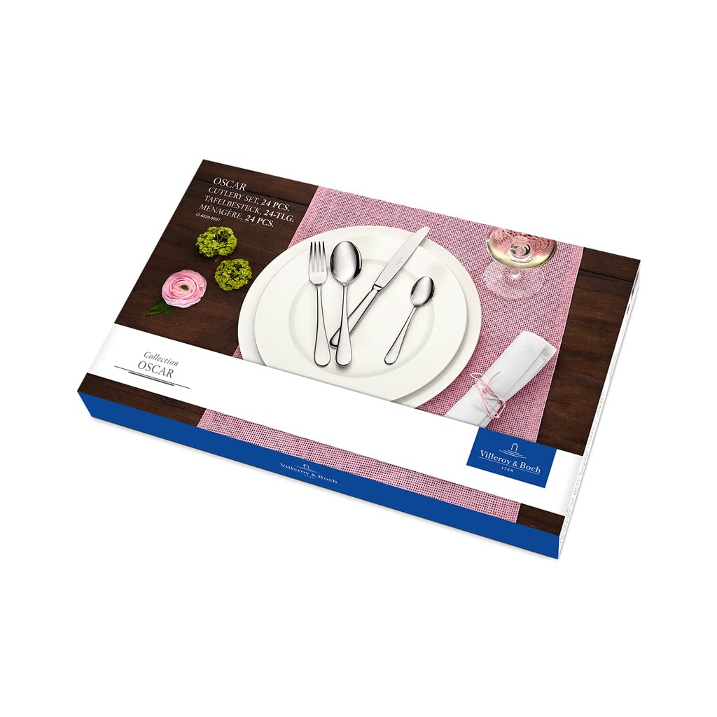 Amazon | Villeroy & Boch – オスカー カトラリーセット 24ピース 6人