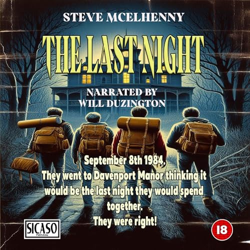 The Last Night Audiolivro Por Steve McElhenny capa