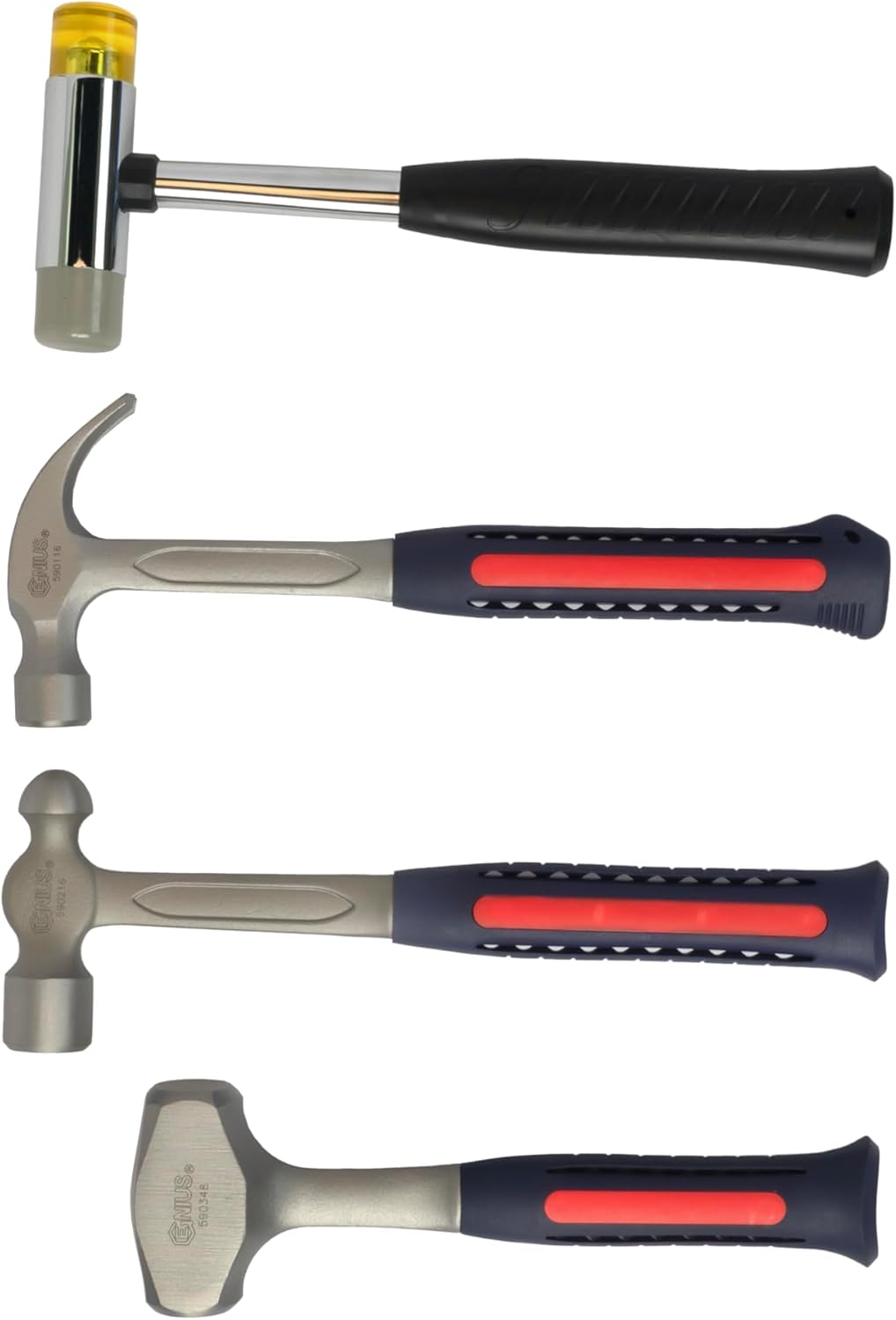 Genius Tools 23 Piece Punch Chisel & Hammer Set MS-023