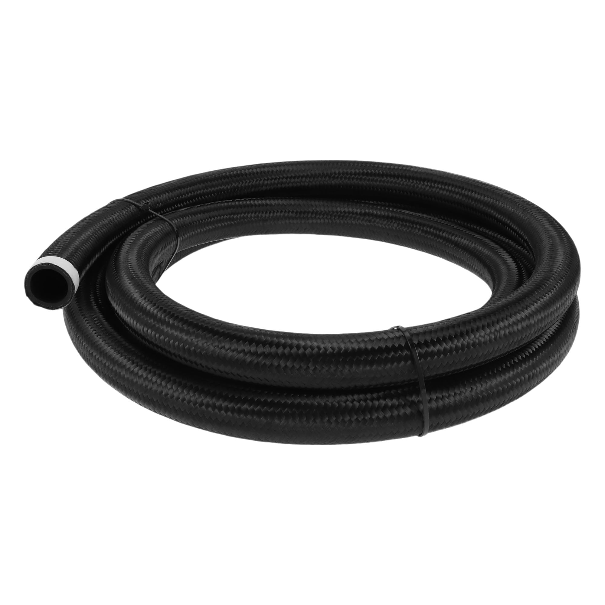 HEROFFIX 12ft AN20 Fuel Line Hose 20AN Vacuum Hose Automotive Fuel Hose 12ft 1.1"ID 1.4"OD Black CPE Rubber,Nylon Braided