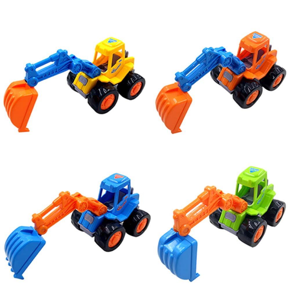PLUSPOINT Excavator Toy Construction Vehicle Truck for Kids Pack of 1pc Pretend Play Set Building Vehicles Set for Kids 3-14 Years (Funny Truck) 1