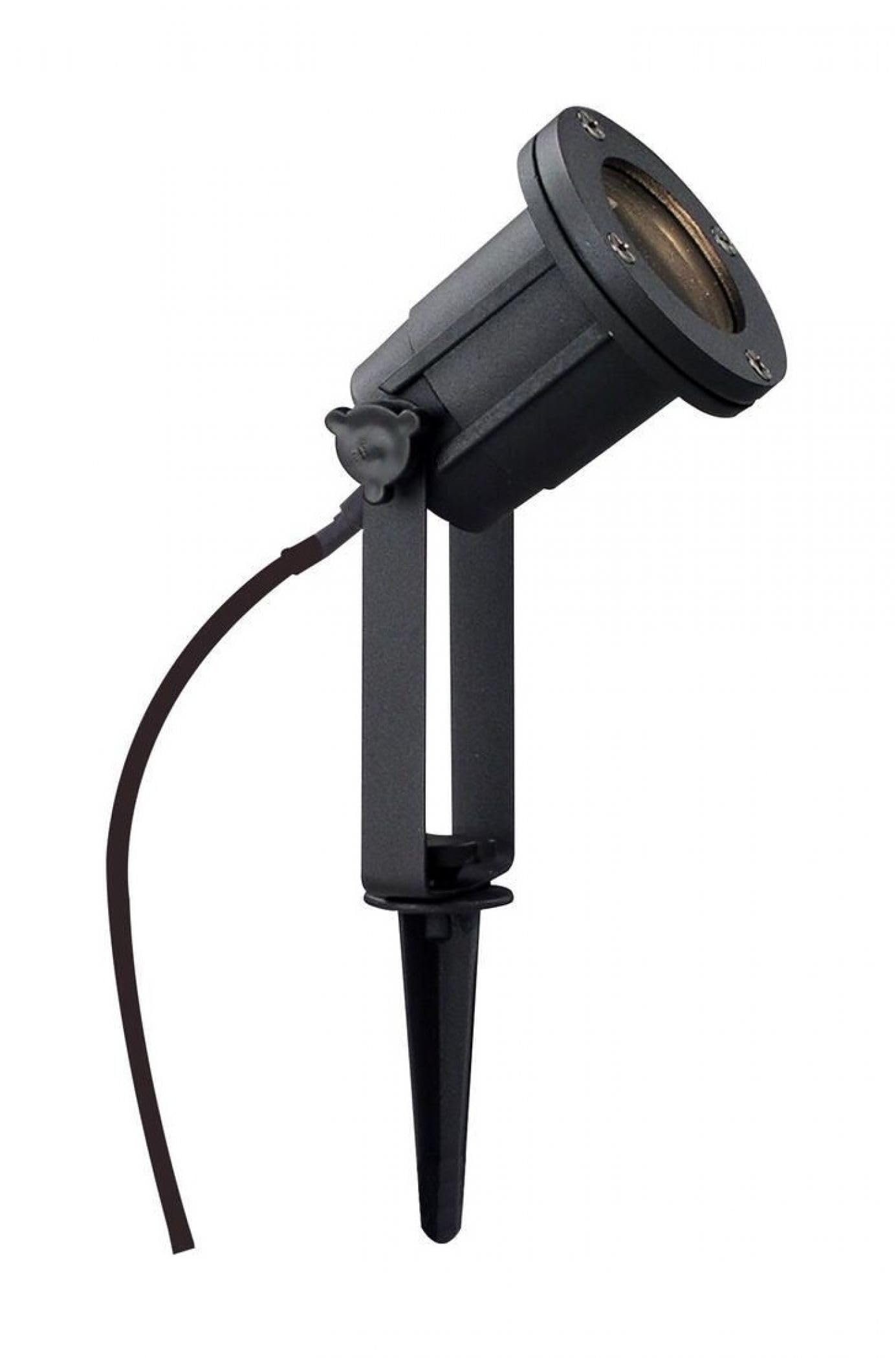 Nordlux Spotlight Outdoor Spot Light Black Aluminium GU10 Adjustable Head - Garden, Patio, Driveway Mains Powered, IP54