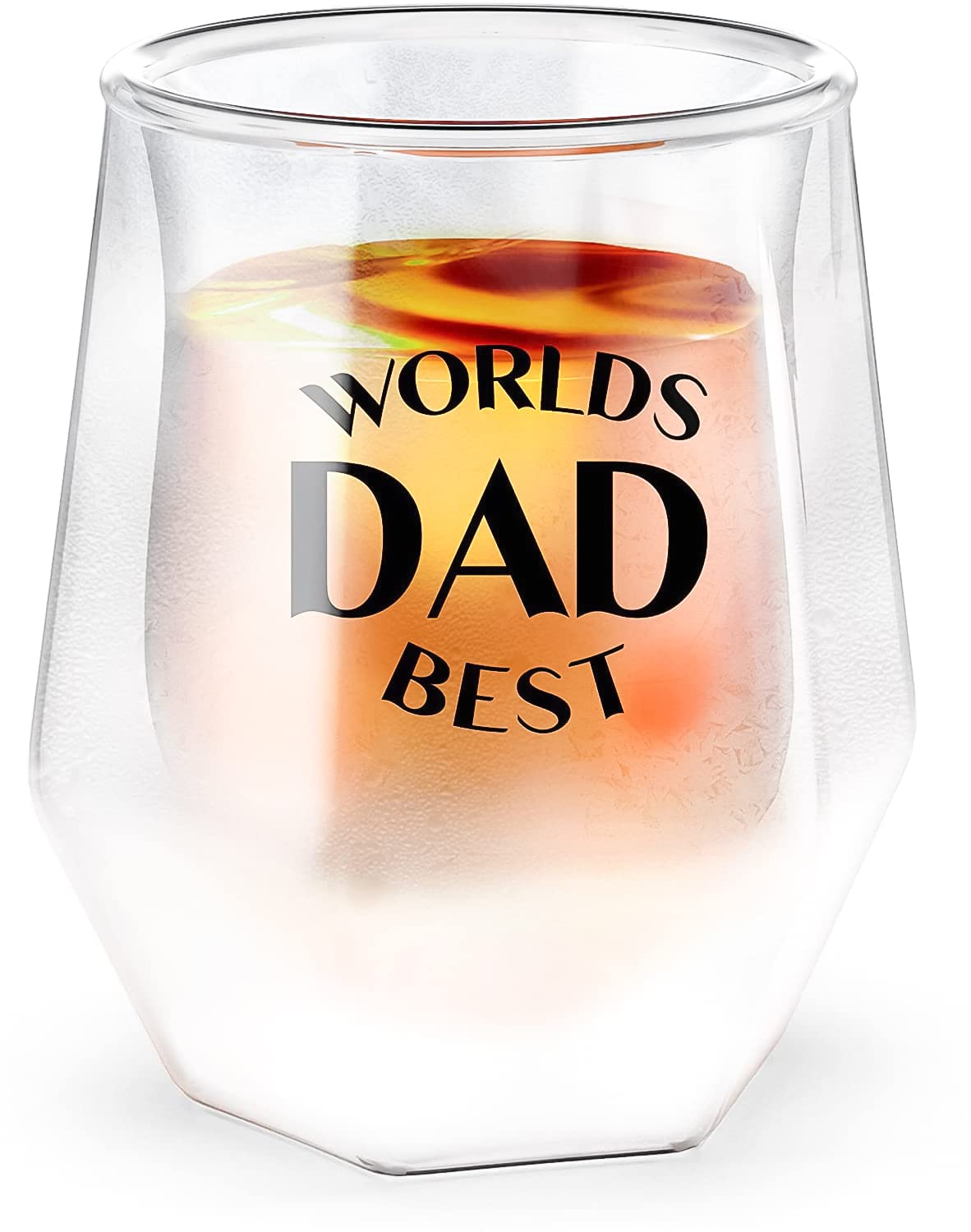 Amazon.com | GALVANOX Freezer Whiskey Glass Gift for Dad