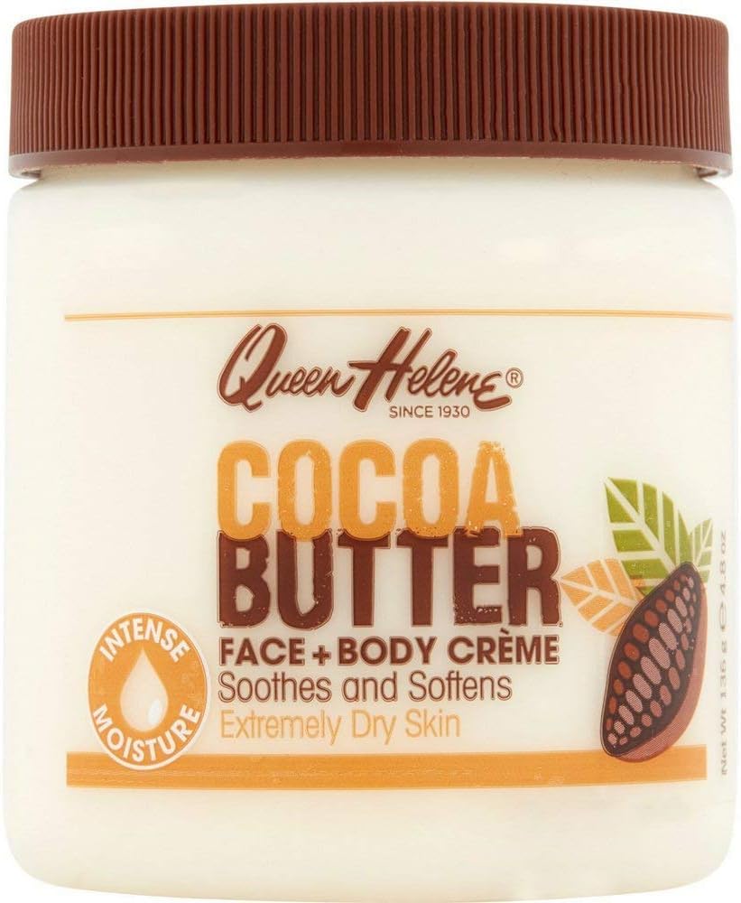 QUEEN HELENE Cocoa Butter Creme 4.8 oz (Pack of 8)