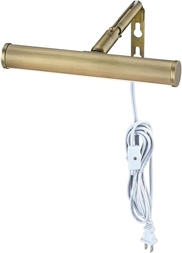 Miniatura 3 de Westinghouse 7500700 - Luz LED ajustable de 2 W, acabado de latón antiguo, 3000 K, color blanco