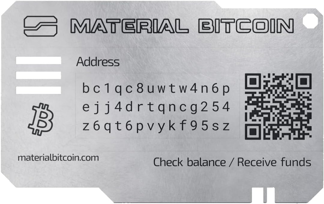 Lite - Cold Wallet for Bitcoin - Physical BTC Wallet to Store Bitcoin and Manufactured with Strict Security Measures.