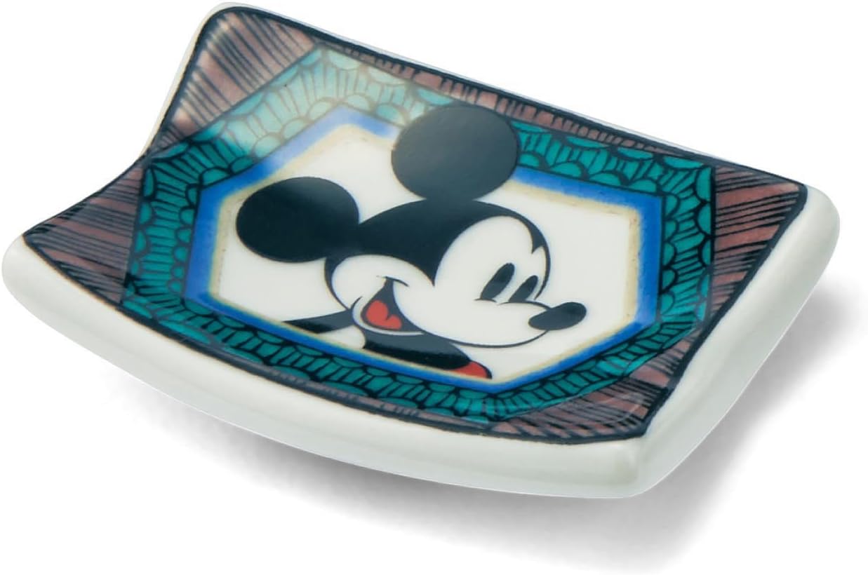 Amazon ベルメゾン Disney ディズニー 九谷焼の箸置き ミッキーマウス ブラウン Belle Maison ベルメゾン キッチン用品