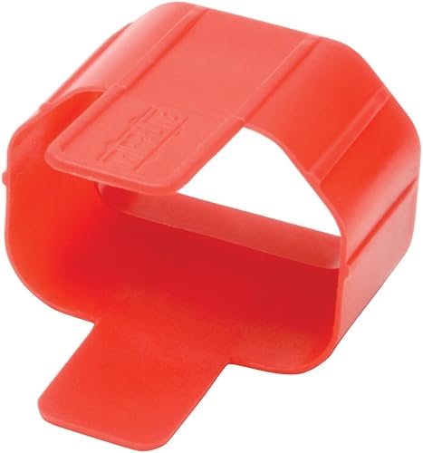 Tripp Lite PLC13RD PDU - Conector de bloqueo de enchufe C14, cable de alimentación a toma C13, rojo, paquete de 100 unidades