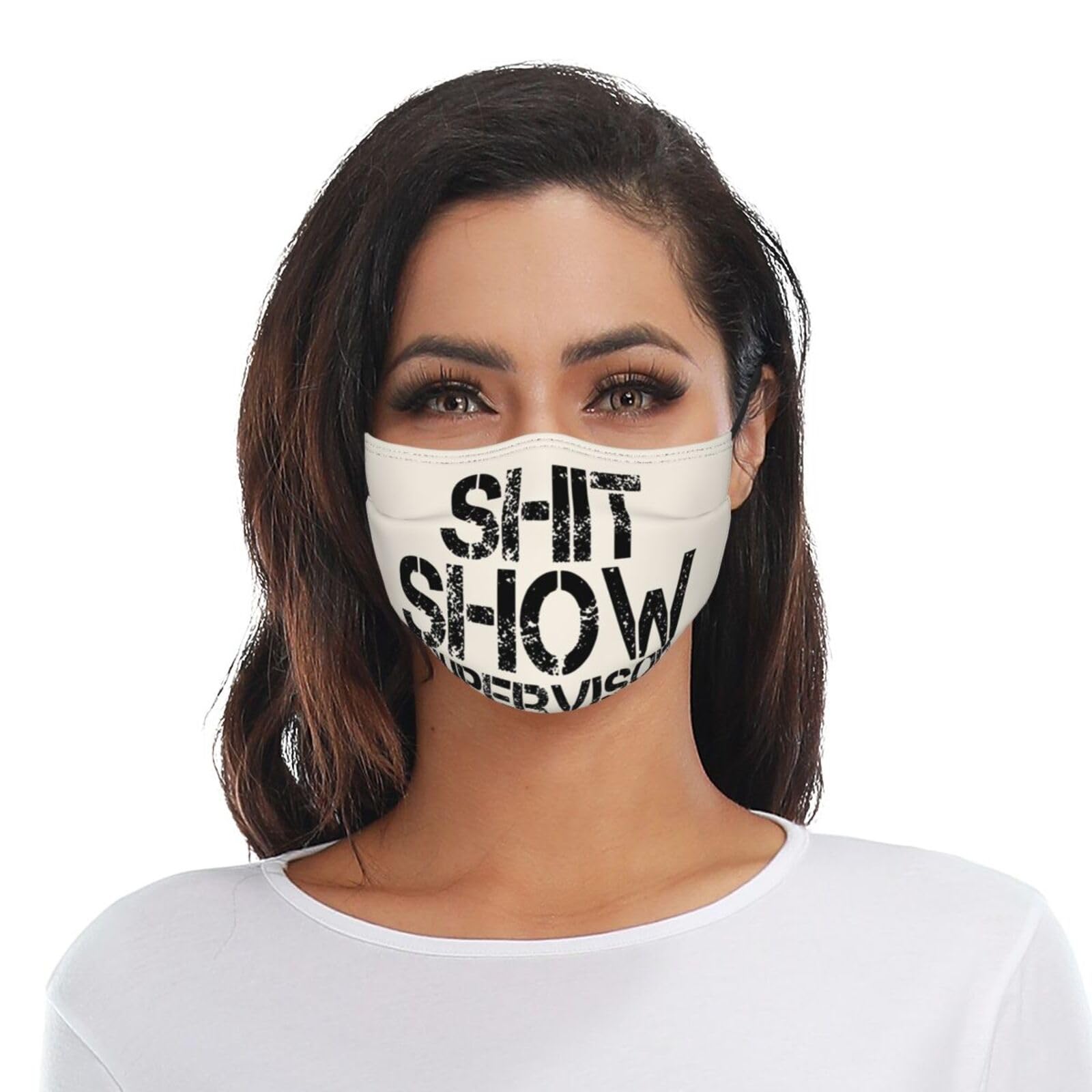 Shit Show Supervisor Adult Dust Mask Adjustable Dust Face with 2 Filter86