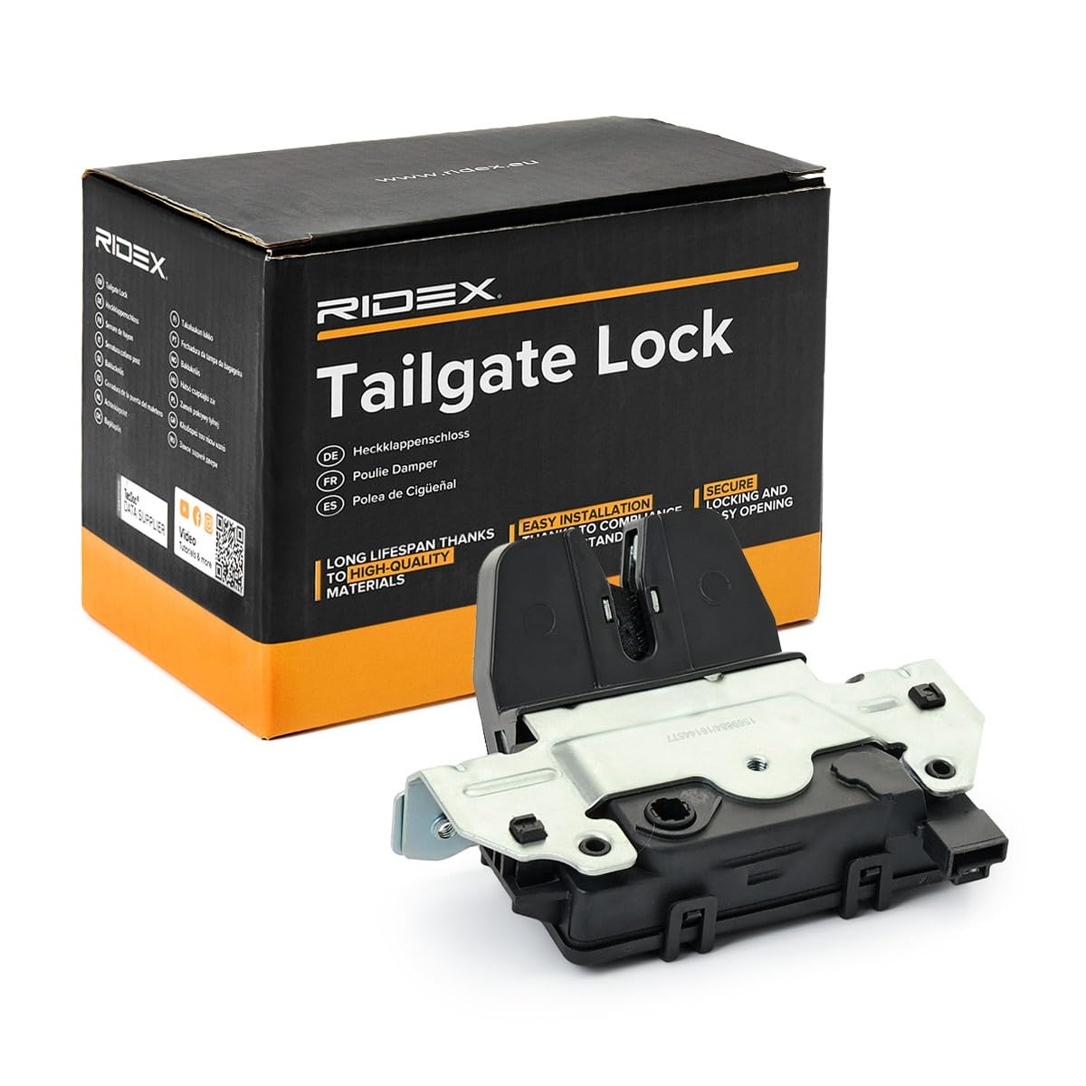 RIDEX 1362T0037 Serratura cofano post. Posteriore Cofano/Sponda Posteriore veicolo Compatibilità con OPEL ZAFIRA B A05