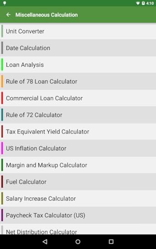 Financial Calculators