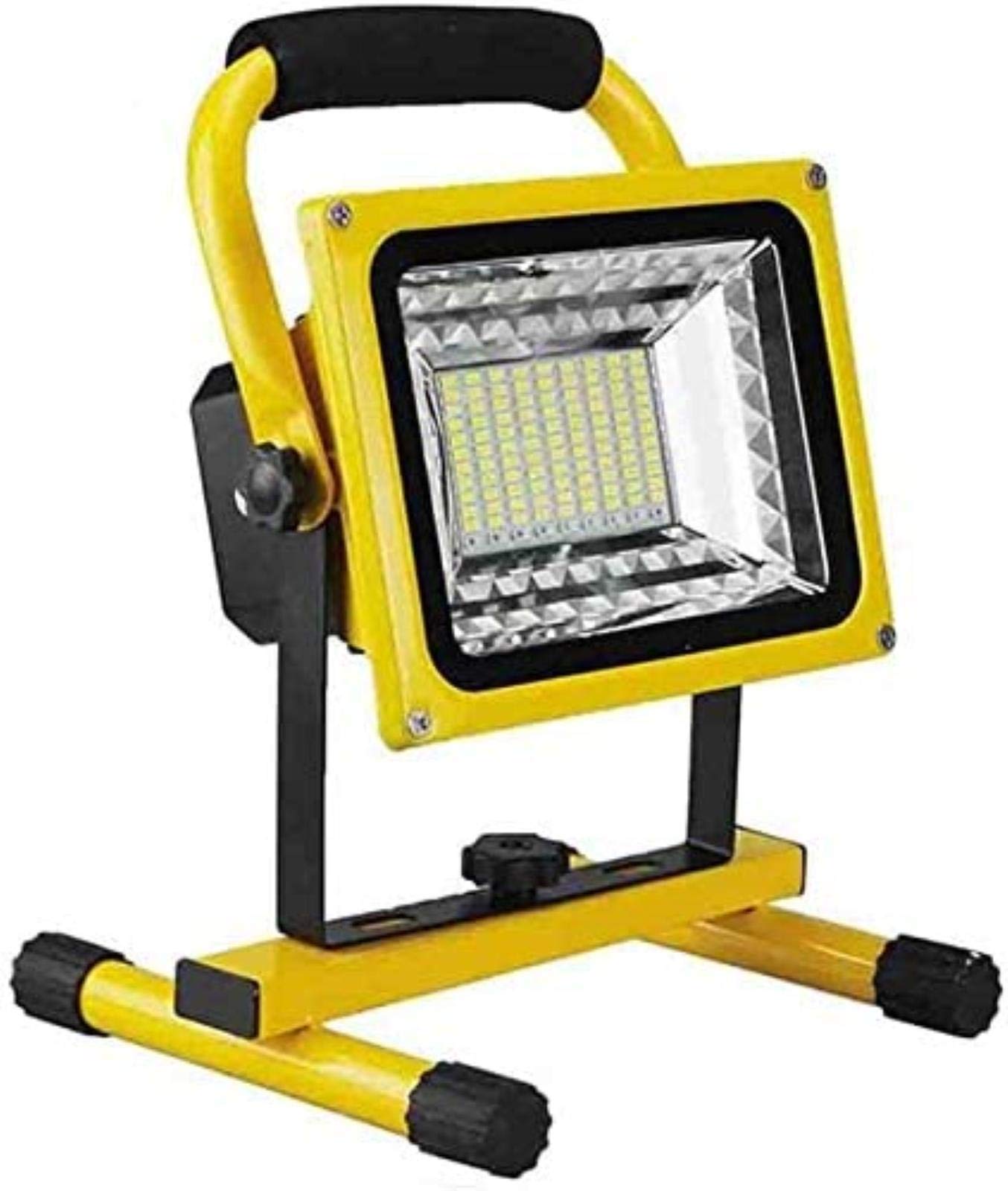 OPFdfhDFH Floodlights, Cordless Portable Flood Light 500W IP65 Work Lamp, Outdoor Emergency Hand,Led Rechargeable