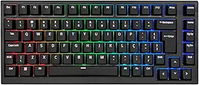 TECLADO AKKO MG75 ABNT2 PRETO SWITCH SILVER V3 PRO