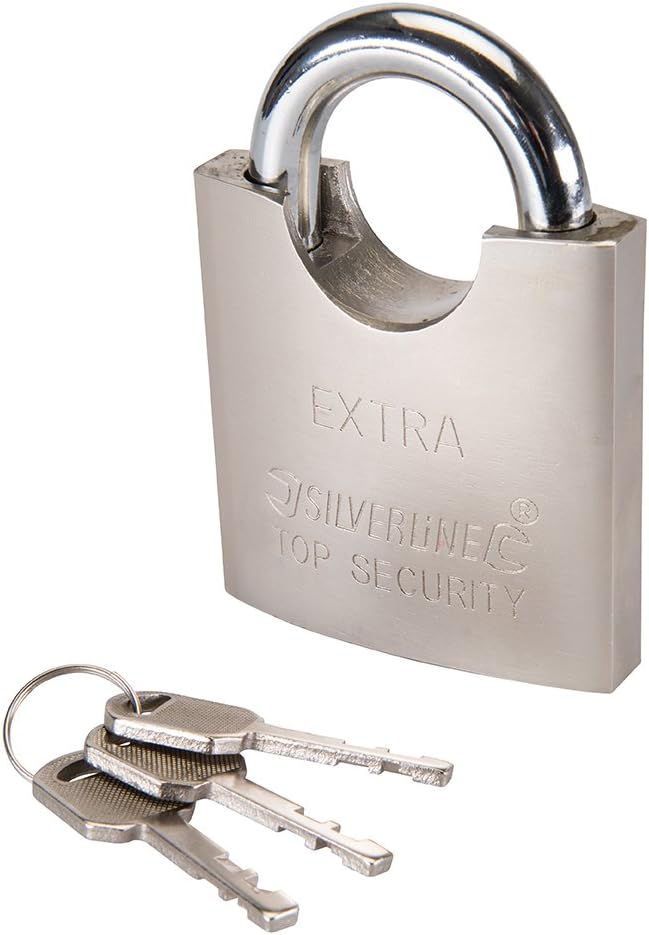 Silverline 260329 Shrouded Padlock 70 mm