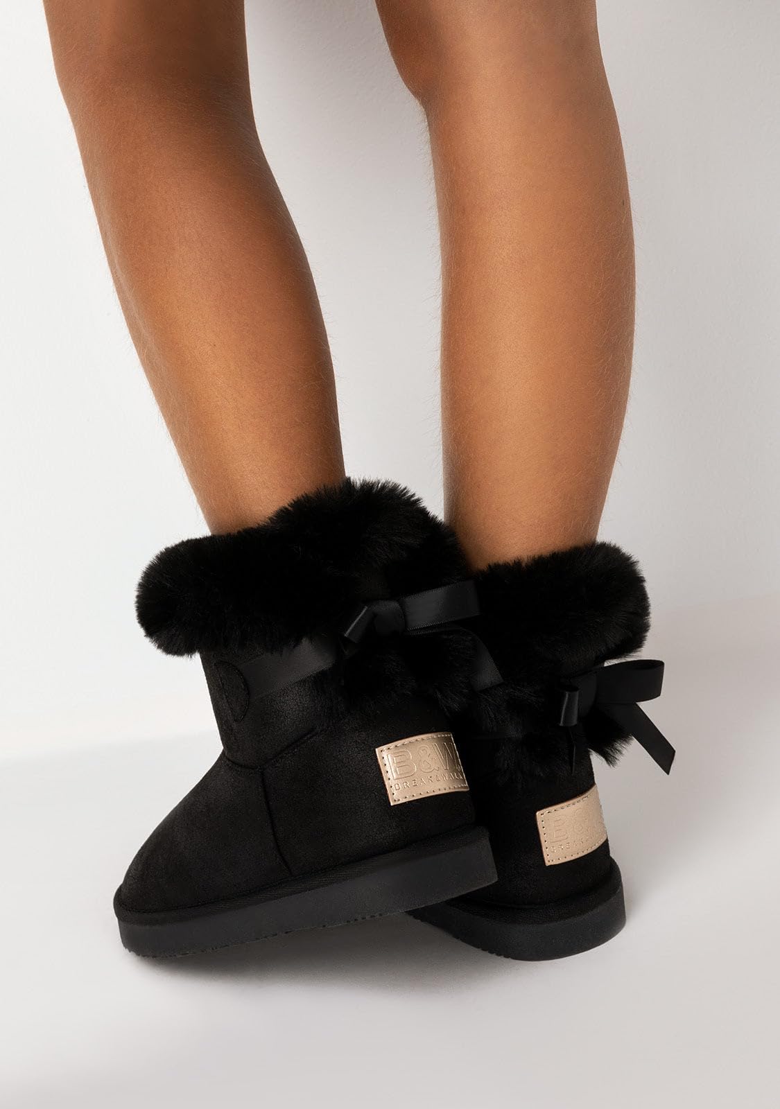 B&W Break&Walk - Botas Australianas de Invierno Casuales, Cómodas y Duraderas para Niña y Mujer