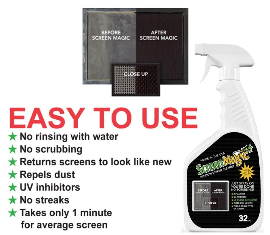 SCREEN MAGIC SM32T Trigger Sprayer 2 Pack