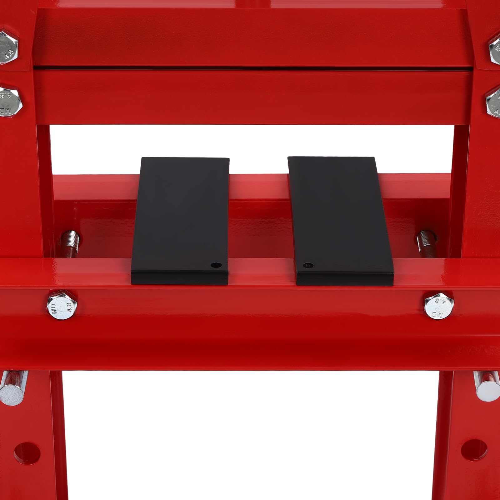 Pressa idraulica 6t, pressa manuale da officina per garage e lavorazione dei metalli | Stabile pressa idraulica con 3 livelli di altezza e valvola di sicurezza | Ideale per cambio di cuscinetti