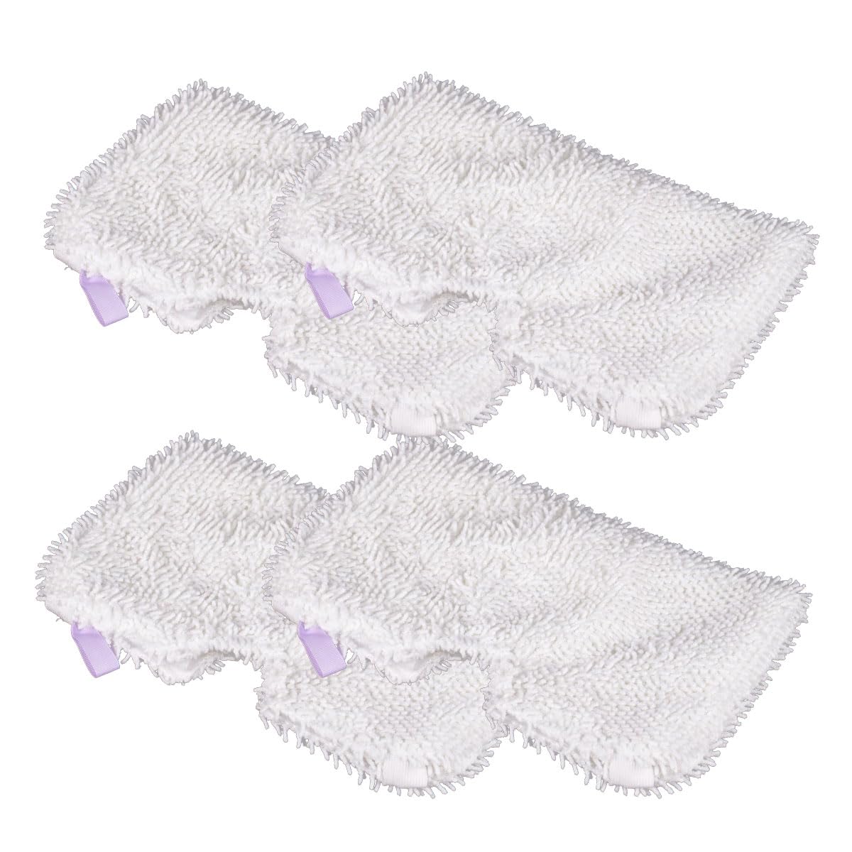 Rediboom 4 Pack S3501 Mop Pads Compatible with Shark Steam Mop S2901 S3901 S3501 S3601 S3701 S3801 S3455 S3550 S3502 Cleaner