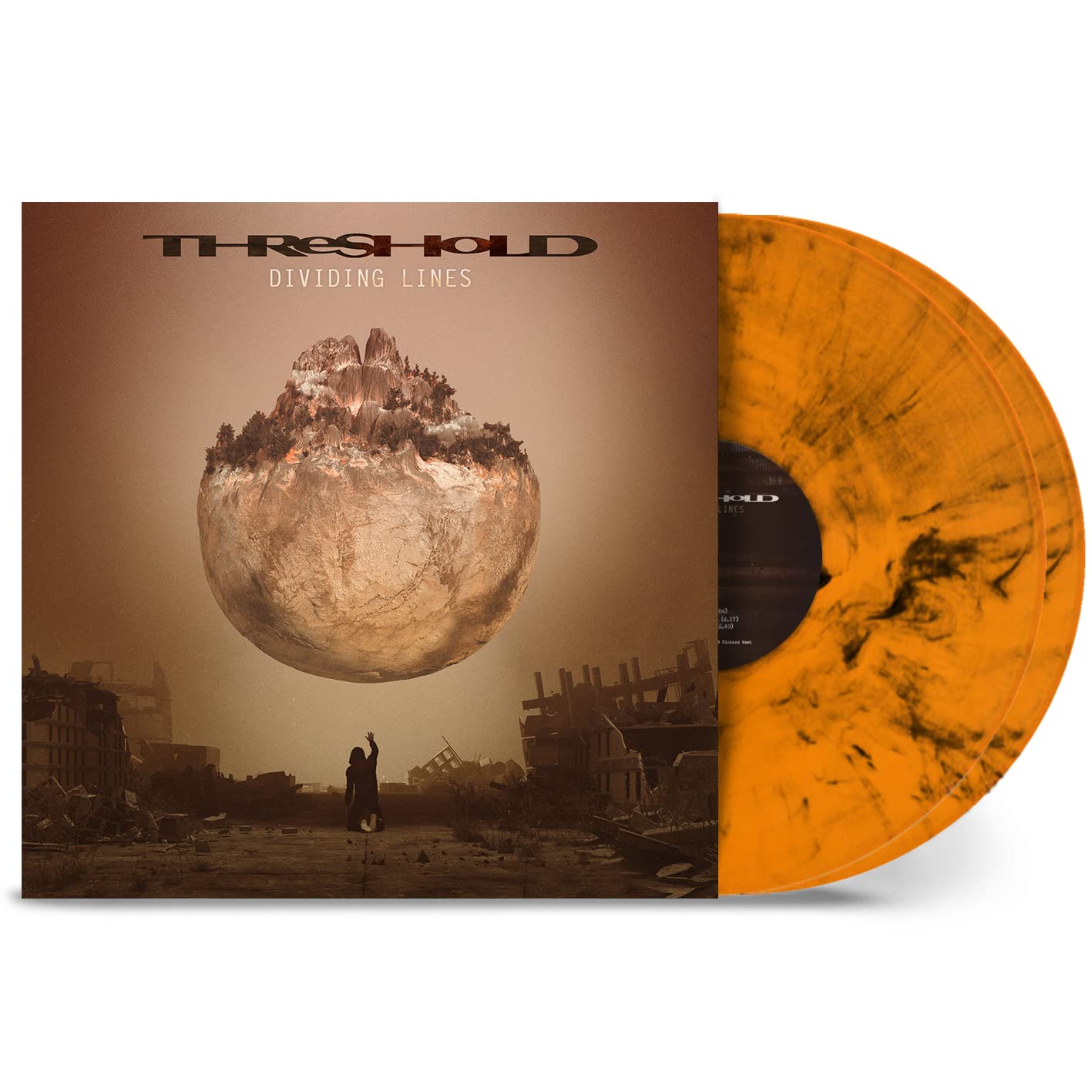Dividing Lines (Orange Black Marble Vinyl)