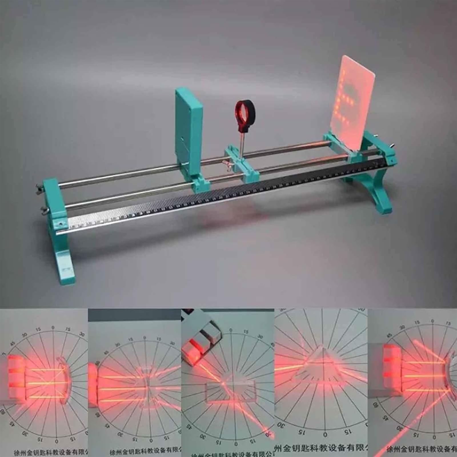 Kit Da Banco Ottico Magnetico-geometrico Portatile, Guida Graduata