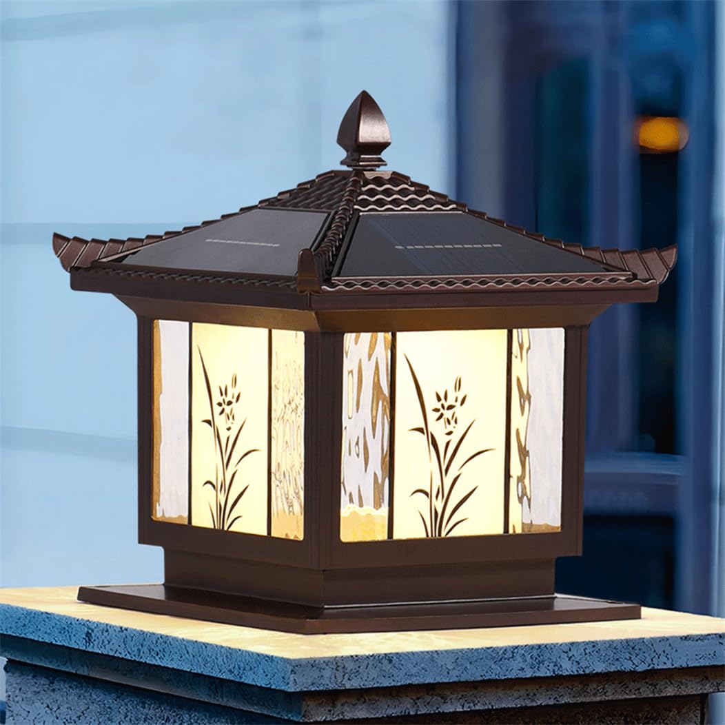 Lampadaire Solaire Sans Fil, Antirouille, À Allumage Automatique