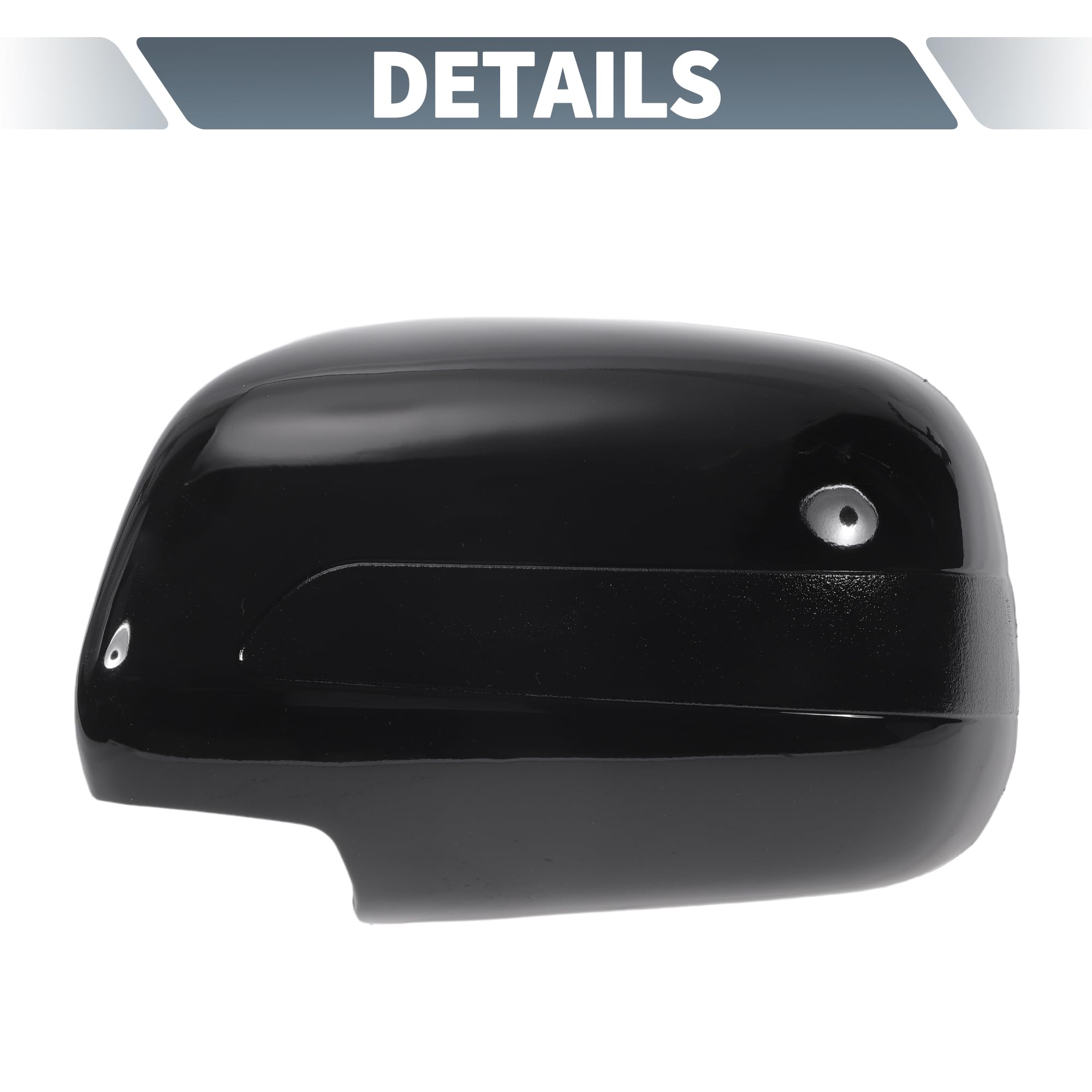 Gloss Black Mirror Covers For Lexus RX300 1999-2003 - LED Signal Light Compatible