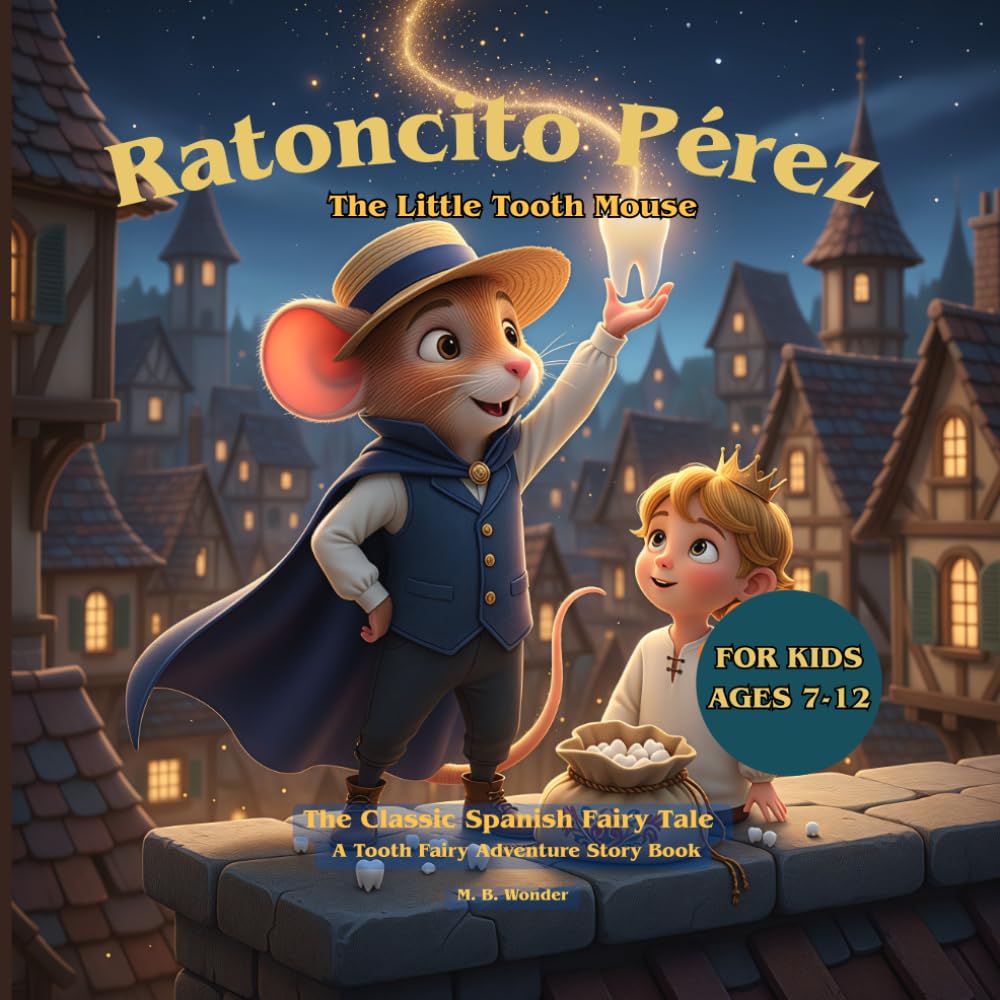 Ratoncito Pérez The Little Tooth Mouse: The Classic Spanish Fairy Tale — A Tooth Fairy Adventure Story Book for Kids (Wonder Tales; Classic Storytime Series)