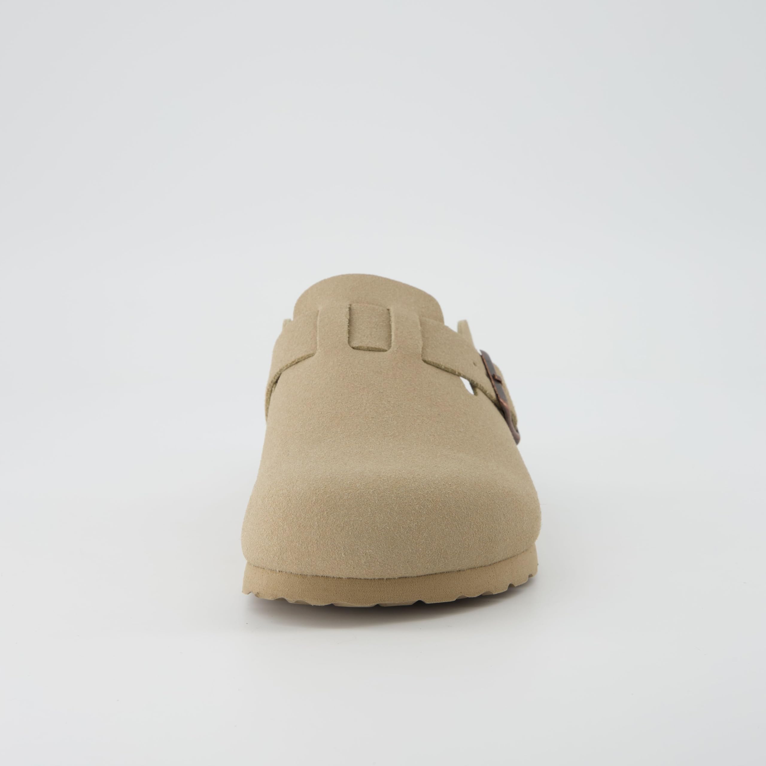 CUSHIONAIRE Women's Hana Cork Footbed Clog with +Comfort, Wide Widths Available