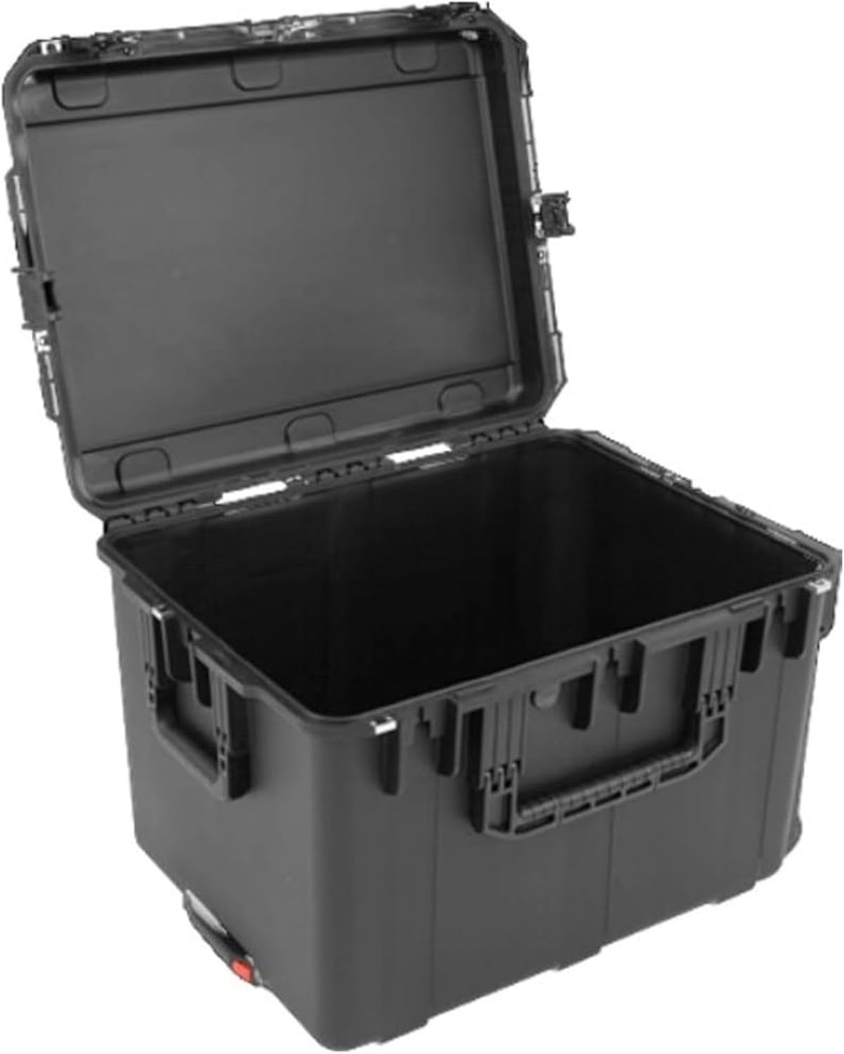 SKB iSeries Watertight Case, Heavy Duty Container Waterproof Box with Secure Gasket Seal and Cushion Grip Handle, 26.58" x 20.56" x 17.65", Black